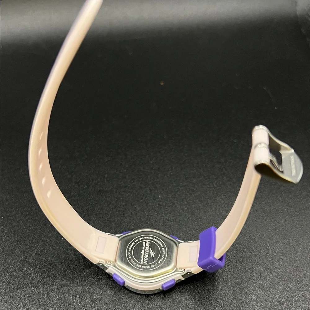 Armitron Digital Watch - Pink and Purple Accents